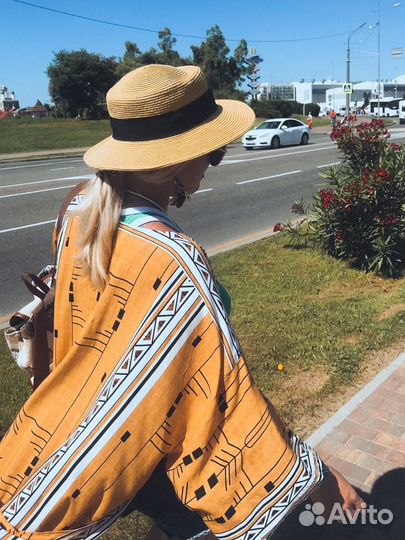 Накидка в стиле бохо пляжная туника