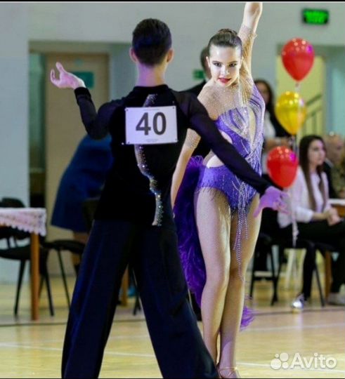 Платье Латина(La) для спортивно бальных танцев