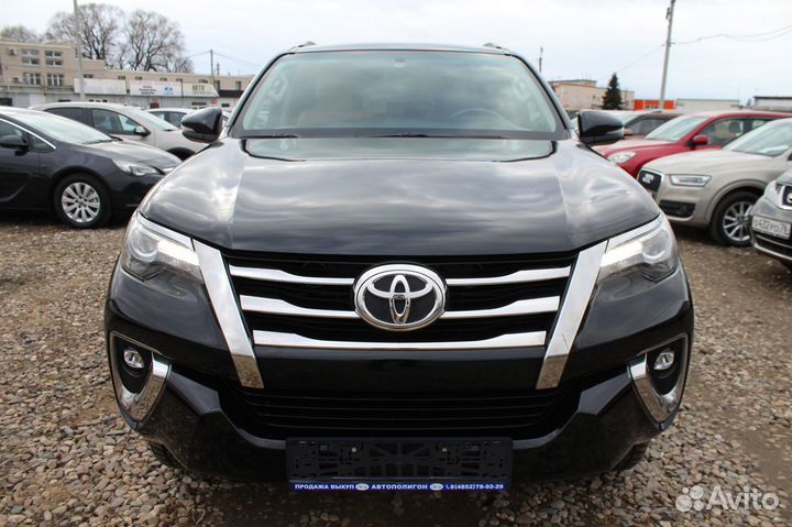 Toyota Fortuner 2.8 AT, 2017, 87 000 км