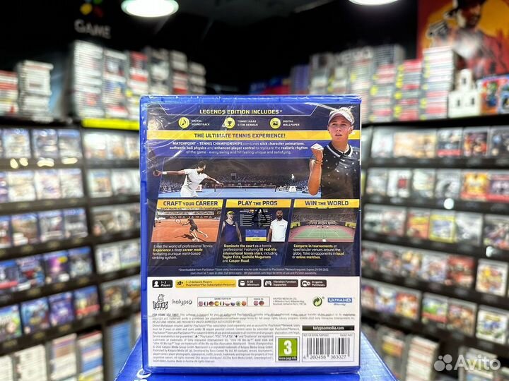 Matchpoint: Tennis Championships Legends Edition P