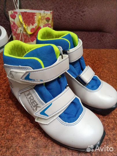 Лыжные ботинки trek 36р