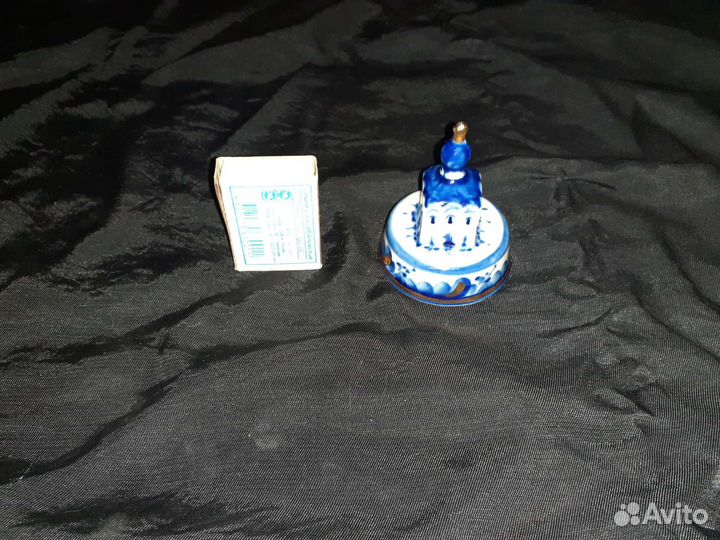 Статуэтка фарфор Гжель собор, храм СССР