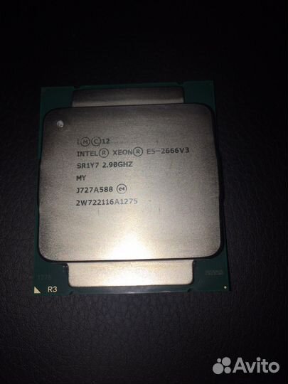 Процессор Intel Xeon E5 2666 v3