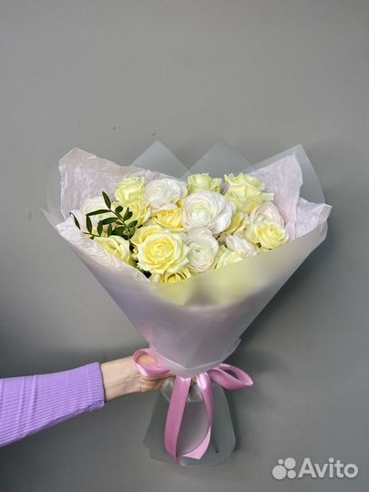 Живые цветы букеты