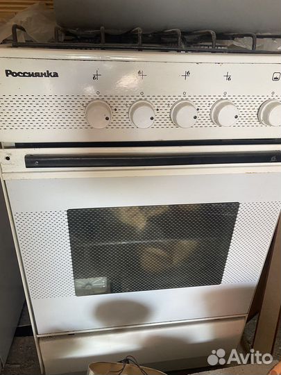 Газовая плита россиянка