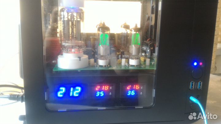 Плата лампового усилителя 6Ф3П