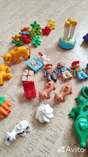 Lego duplo зоопарк, звери