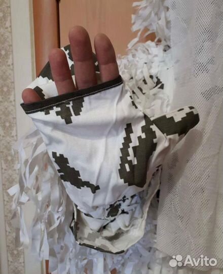 Зимний маскировочный костюм