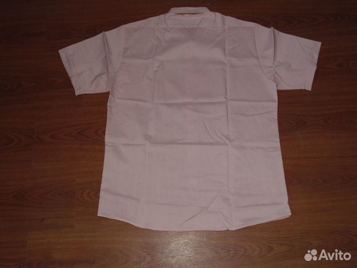 Рубашка с коротким рукавом СССР 80-е гг., Р. 170-1