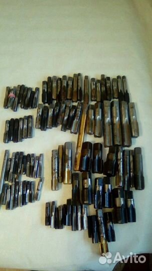 Метчики метрические и трубные, сделано в СССР