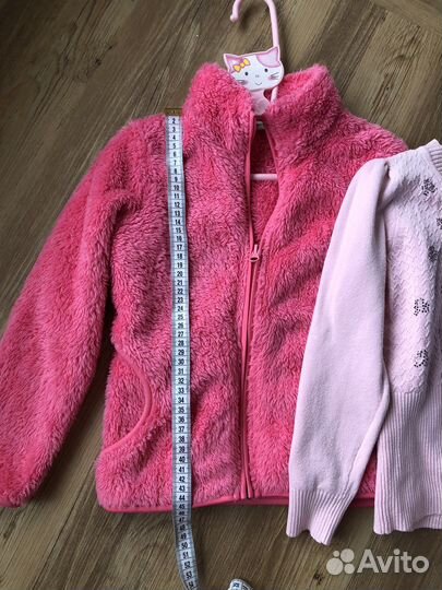 Кофты для девочки 4-5 лет