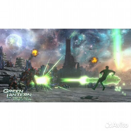 Green Lantern: Rise of the Manhunters PS3, английс