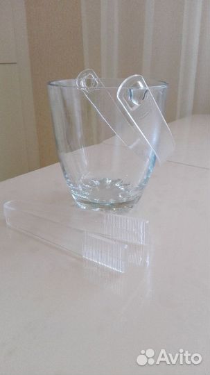 Ведро для льда с щипцами