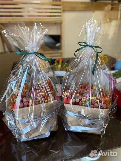 Мужские букеты съедобные