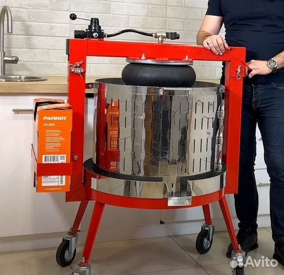 Пресс для сока пневматический 120 л