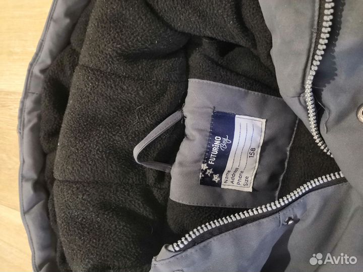 Куртка для мальчика утепленная (размер 158)