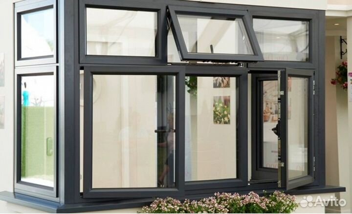 Пластиковые/алюминиевые окна