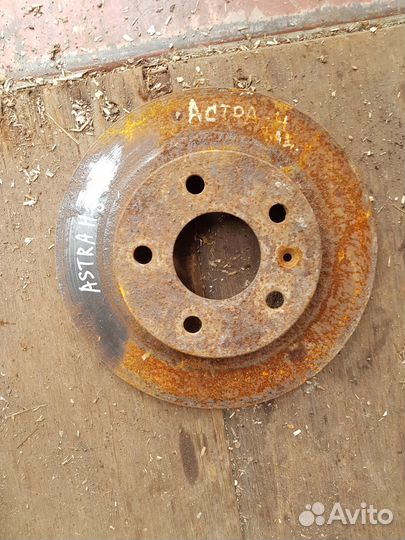 Тормозной диск задний Opel Astra H