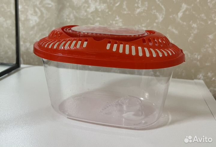 Аквариум и переноска для черепахи