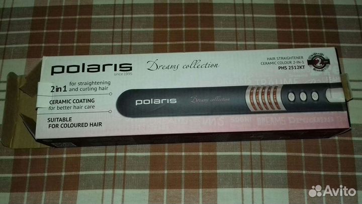 Электрощипцы для выпрямления волос новые