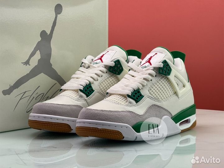 Кроссовки Nike SB X Air Jordan 4 SP 'Pine Green'