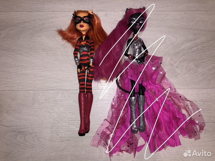 Monster High авиа, дьюс, торалей