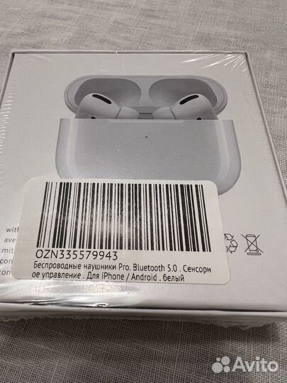 Беспроводные наушники apple airpods pro