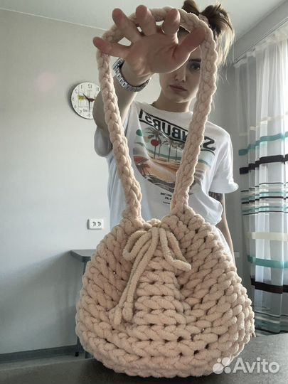 Сумка вязаная