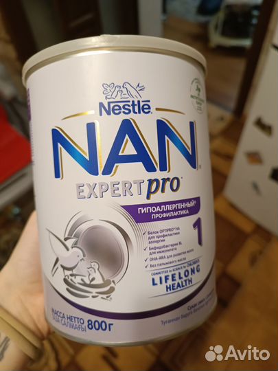 Детская смесь нан 1