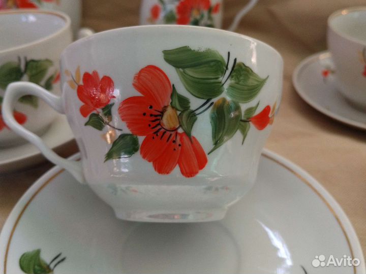 Чайный сервиз СССР барановка