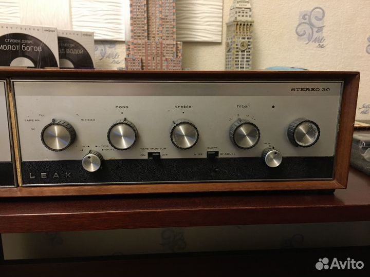 Leak 30 усилитель и тюнер. Винтаж. Англия