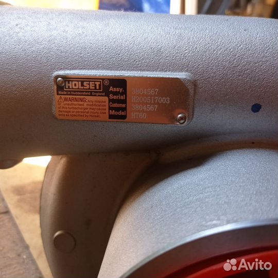 Турбокомпрессор 3804502, 3537074