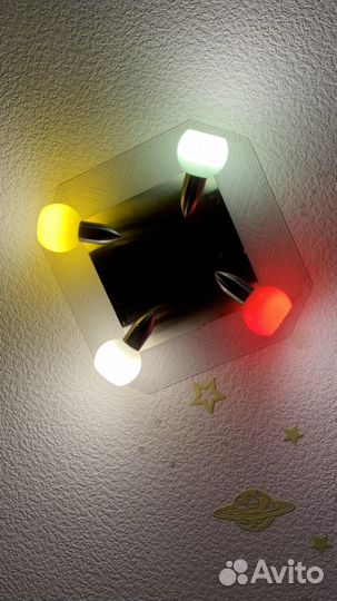 Люстра в детскую комнату