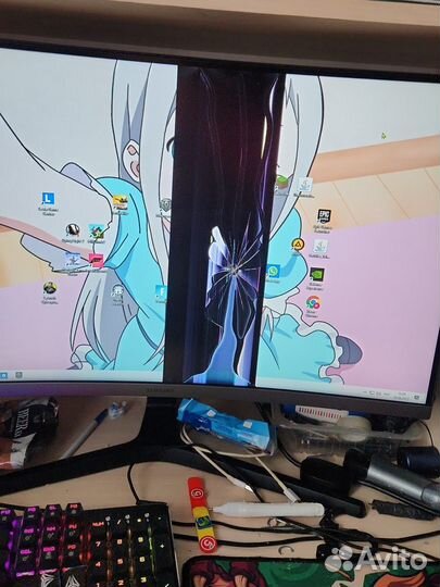 Монитор Samsung C27RG50FQI изогнутый 240гц