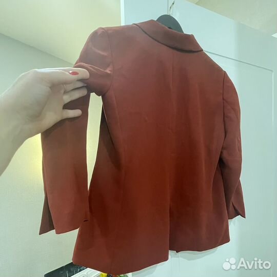 Брючный костюм женский hm бордо