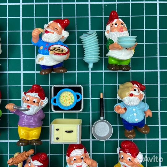 Киндер серия Гномы на кухне (кухонные)