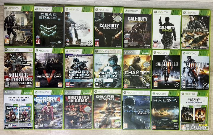 Диски для Xbox 360 (Лицензия)