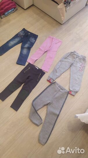 Вещи пакетом на девочку 104 110