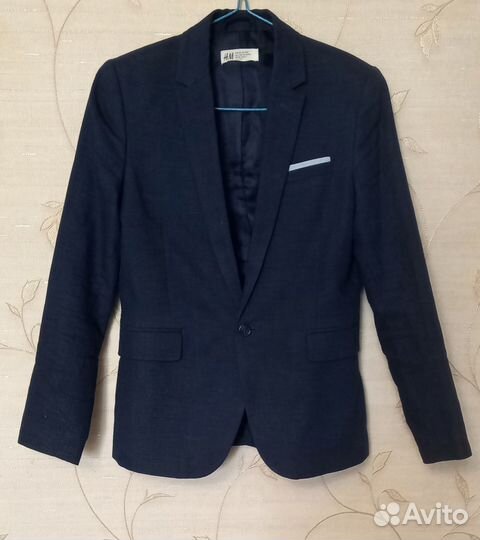 Пиджак школьный для мальчика, 152 размер
