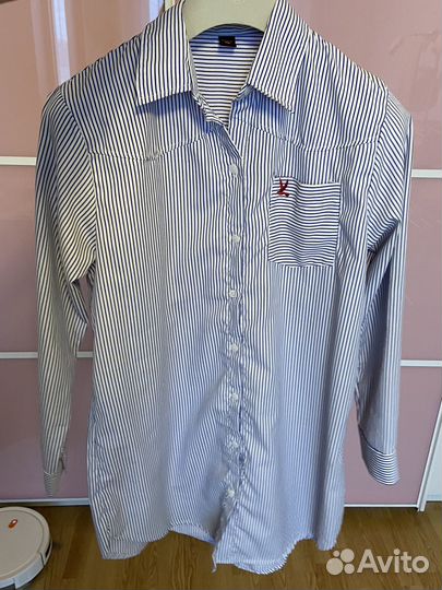 Рубашка удлиненная