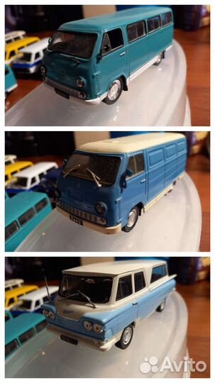 Deagostini 1.43 микроавтобусы
