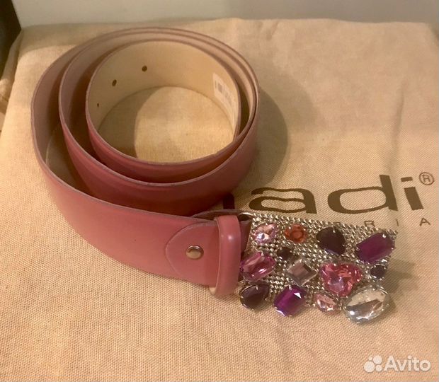 Ремень женский кожаный италия