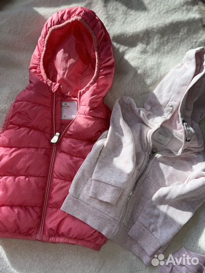 Пакет вещей на девочку 74-80