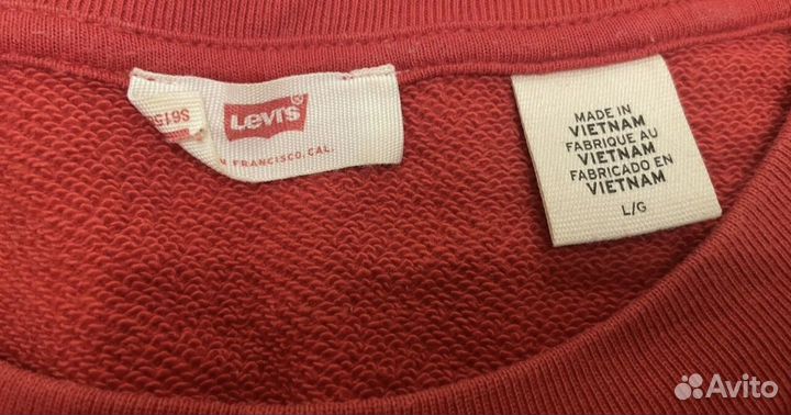 Толстовка свитшот levis