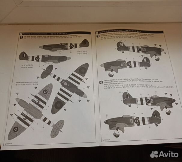 Сборная модель самолета 1/72