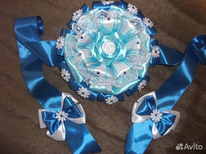 Бант на выписку из роддома