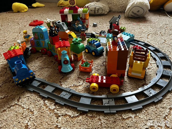 Lego duplo поезд
