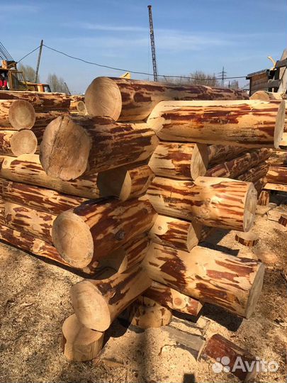 Дикий сруб ручная работа