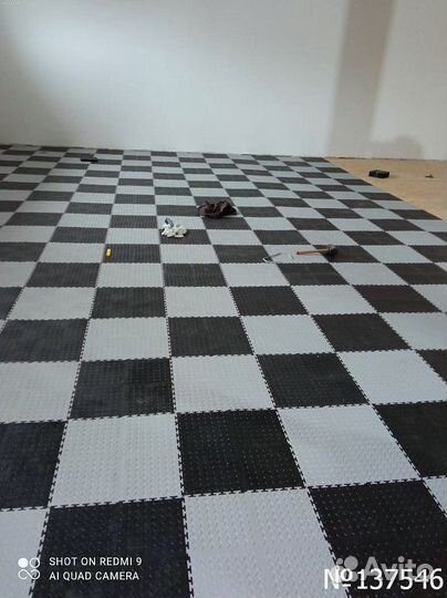 Модульные полы для гаража