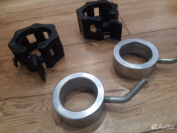 Грифы Олимпийские и диски ZSO D50мм-51мм замки